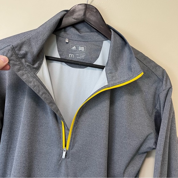 Adidas Golf ClimaStorm 1/2 Zip Windbreaker Jacket - Picture 4 of 15